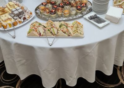 Function Room morning tea at the MDT